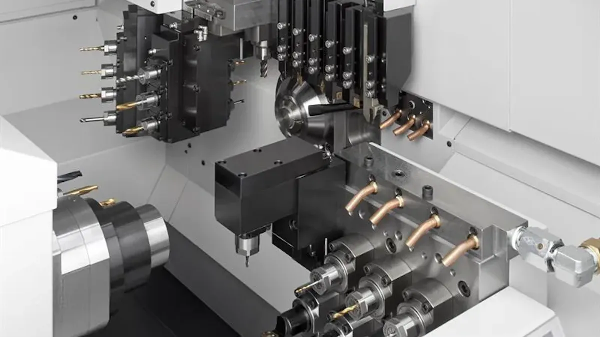 1990s: CNC Swiss turning machine and modern manufacturing technology